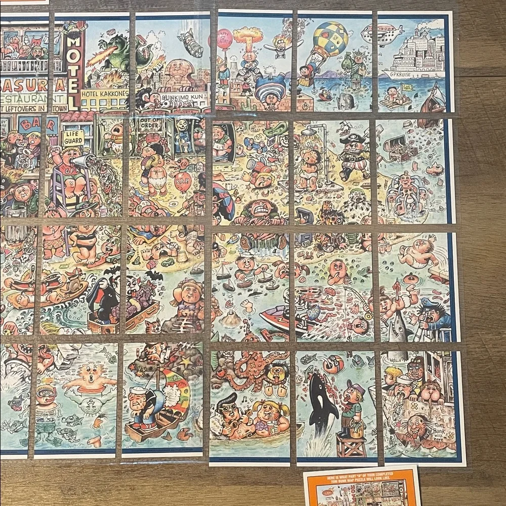 Colorful Cartoon Puzzle